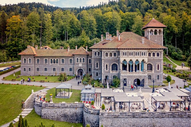 3 Castle:Peles ,Bran,Cantacuzino Tour from Brasov /Hotel pickup - Sinaia Monastery adds a change of pace