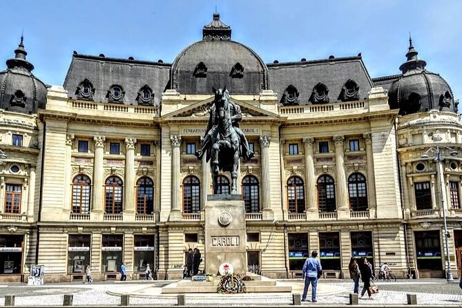 8h Bucharest full-day Tour, Parliament and Top Attraction, Privat - Old Town and Lipscani: a walking finish