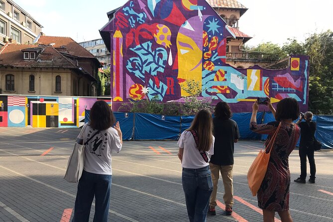 Alternative Bucharest: 2.5-3 Hours Walking tour (Small groups) - University murals at the Faculty of Sociology