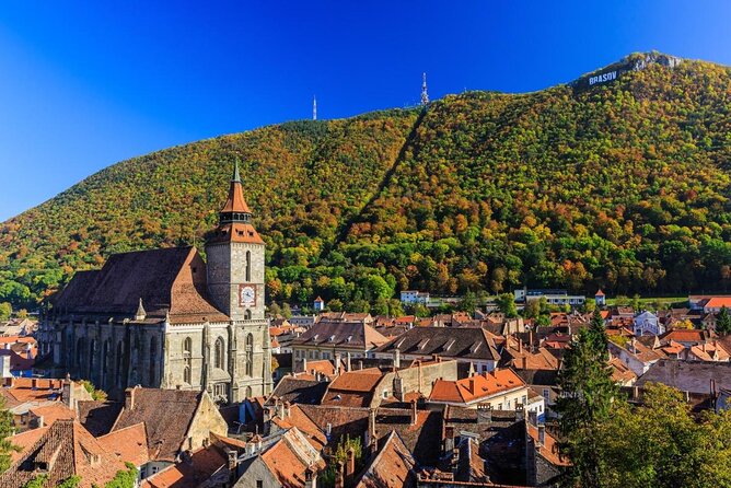 Brasov City Tour - Visit the CROWN City included Black Church entrance - St. Nicholas Church connects Brasov to Romanian education