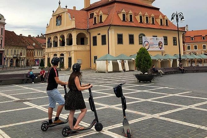 Brasov Old Town Guided Tour With Electric Scooters - Weavers Bastion and the Șchei churches