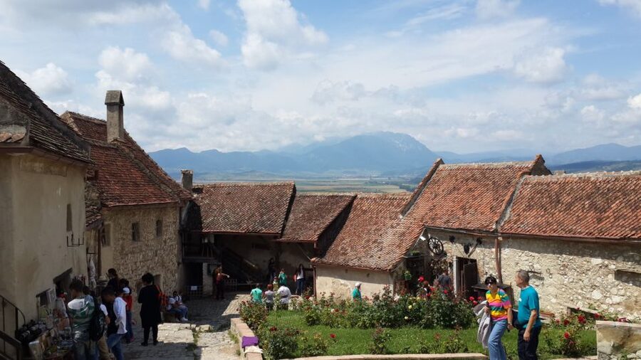 Brasov: Peles Castle, Bran Castle & Rasnov Fortress Day Tour - Romanian food in Bran village
