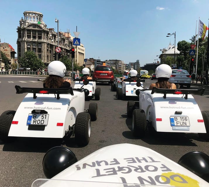Bucharest: City Tour by a Mini Hot Rod - Meeting at Promenada Mall