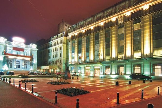 Bucharest City Tour by Night - Bucharest after dark, with Parliament as the opening view