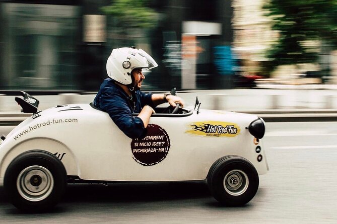 Bucharest: CityTour in one of a kind mini hot rod - What you actually see from the car