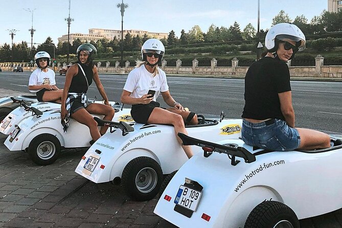 Bucharest: CityTour in one of a kind mini hot rod - Morning or evening: choosing your departure