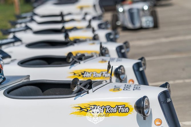 Bucharest: CityTour in one of a kind mini hot rod - Who will enjoy it most