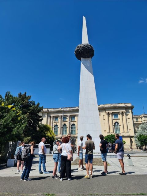 Bucharest Communism: From Lenin to Ceausescu - Patriarchal Cathedral, fountains, and Piața Unirii