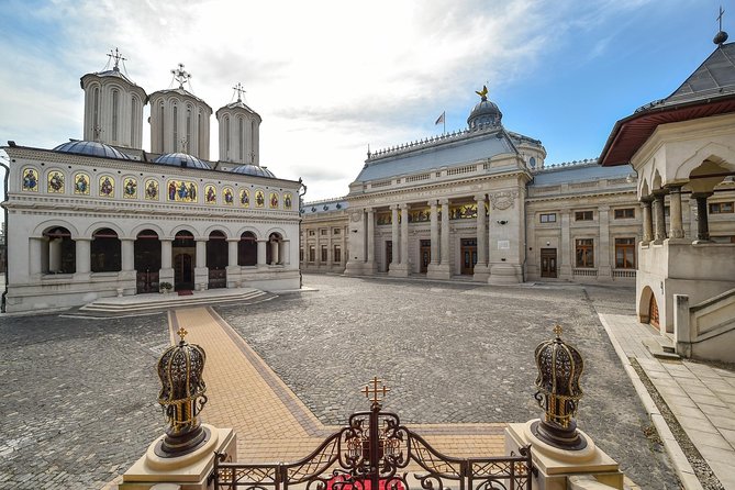 Bucharest Communist Bike Tour - CEC Palace begins with the Bucharest that came before communism