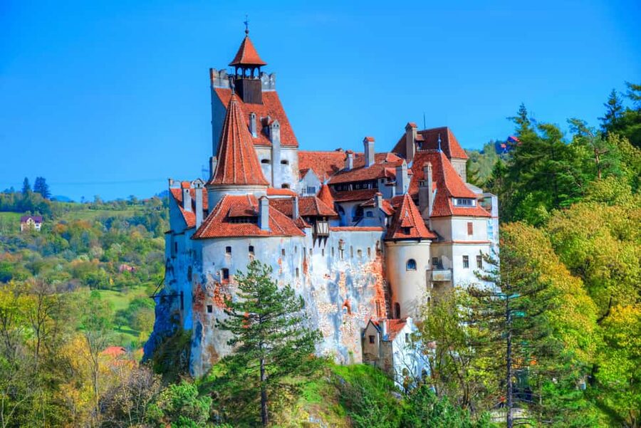 Bucharest: Day Trip 3 Castles Cantacuzino, Peles , Dracula’s - Bran Castle and the Dracula story