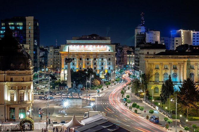 Bucharest Evening Tour and Traditional Dinner - 3 hours - Why Bucharest works well after dark