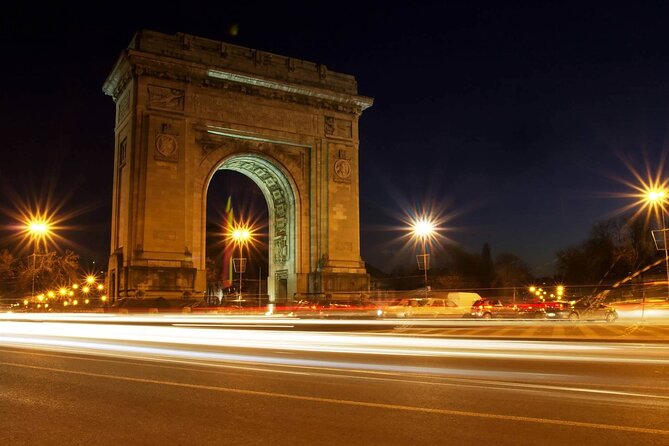 Bucharest Evening Tour and Traditional Dinner - 3 hours - Free Press Square and the Triumphal Arch