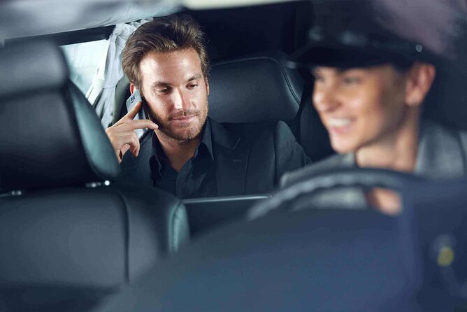 Bucharest Luxury Airport Transfer with Minivan and Business Cars - A driver who may add local context