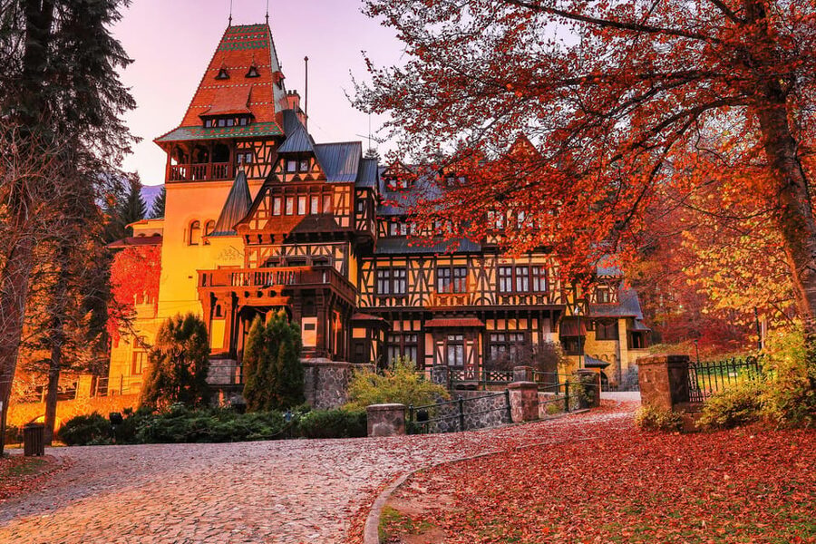 Bucharest : Peles Castle, Dracula's Castle & Brasov Day Trip - From Bucharest to Sinaia through the Carpathians