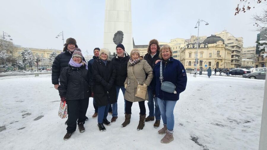 Bucharest: Relics of Communism 3-Hour Walking Tour - Revolution Square and the speech that ended badly