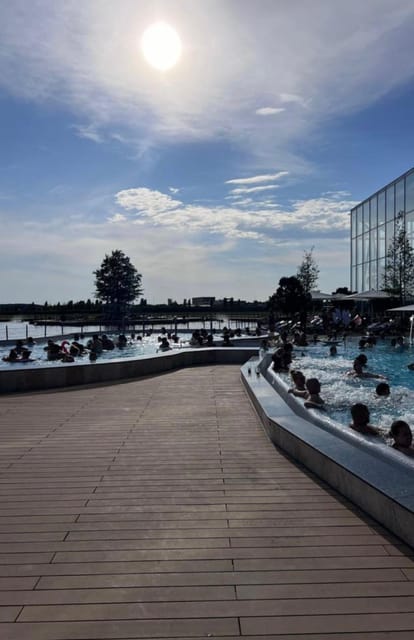 Bucharest: Therme Night Show Ticket with Transfer - Mineral pools, steam, and the outdoor jacuzzi