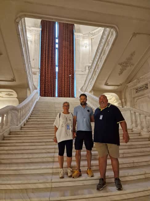 Bucharest: tour in the Parliament in Italian+exterior visit with guide - Italian guidance with Giuseppe or Daniela