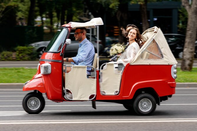 Bucharest Tuk Tuk city tour - Calea Victoriei is the tour’s grand urban thread
