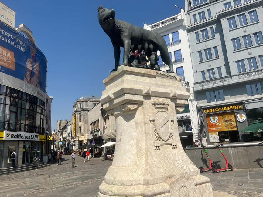 Bucharest: Walking tour with Italian speaking guide for small groups - Starting at Caru’ cu Bere in Old Town