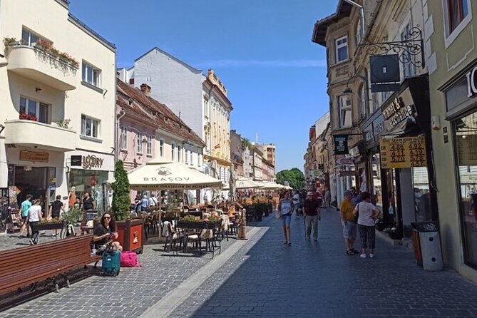 Dracula's Castle -Private Tour- with Brașov City and Peleș Castle - Brașov old town: one hour of urban history