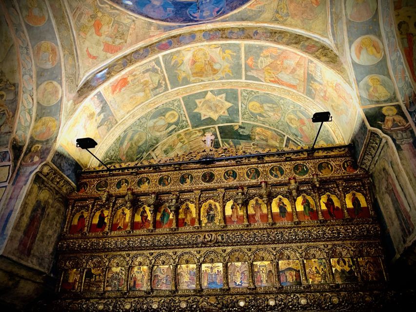 Eastern Orthodox Church Art in Bucharest - Saint Elijah, one of Bucharest’s two Orthodox basilicas