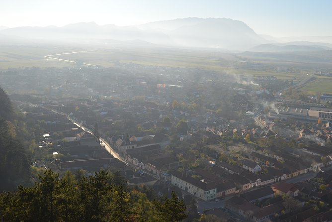 Exclusive Tour: Bran Castle, Brasov and Rasnov fortress from Sibiu - Rasnov Citadel and the view beyond the walls