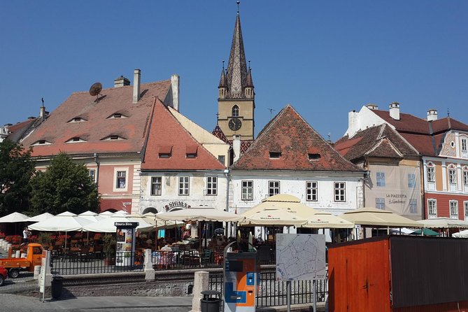 From Brasov: Sighisoara and Sibiu with Hotel Pick up and Drop off - Sibiu’s Saxon squares and old fortifications