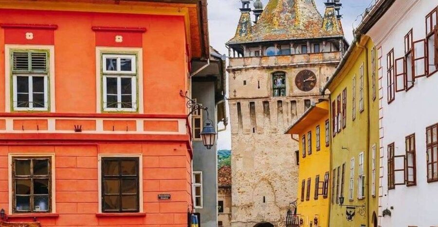From Brasov: Sighisoara and Viscri UNESCO Day Tour - Entering Sighișoara’s medieval fortress