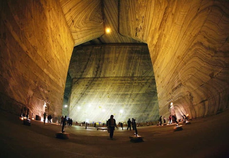 From Bucharest: Slănic Prahova Salt Mine Ticket and Transfer - Family activities and the cool underground air