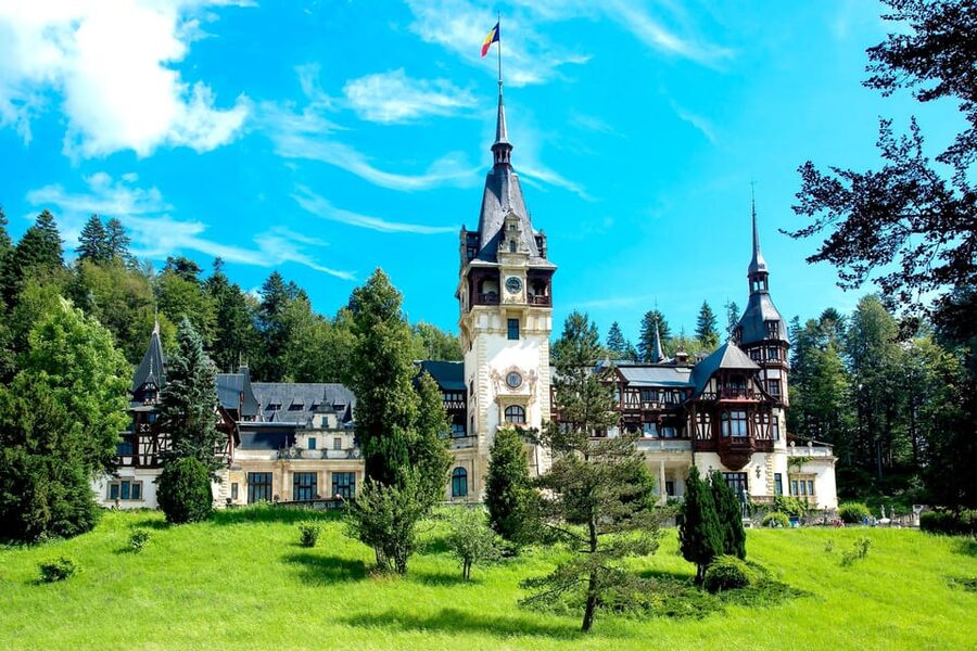 Minivan 8 Places : Dracula Castle, Peles, & Brasov Day Tour - Peles Castle: the grand opening stop