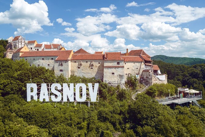 Peles Castle, Bran Castle & Rasnov Fort. Private Tour from Brasov - Rasnov Fortress: views, garden, and a closed interior