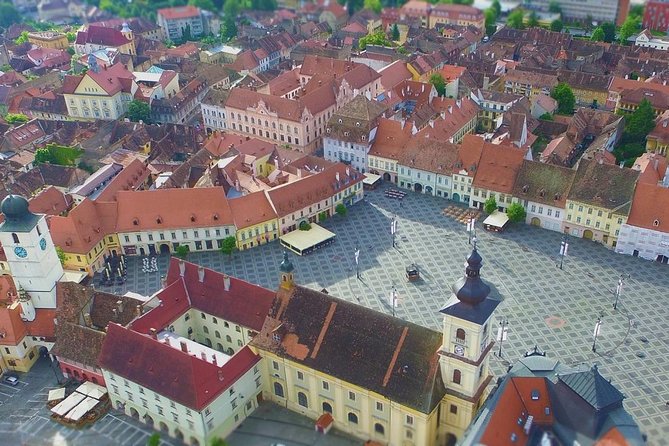 Private Walking Tour of Sibiu - Piața Mică and the roofs with eyes