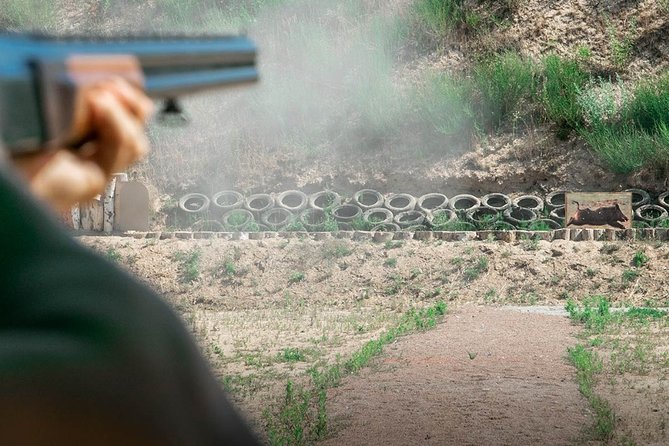 Shooting Range in Bucharest with Hotel Pickup - Choosing between pistols, assault rifles, and tactical gear