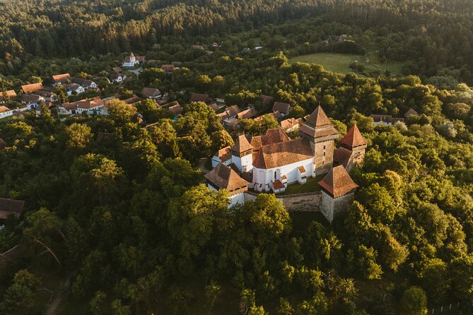 Sighisoara, Viscri UNESCO & Rupea Fort - Private Tour from Brasov - Rupea Fortress above the road home