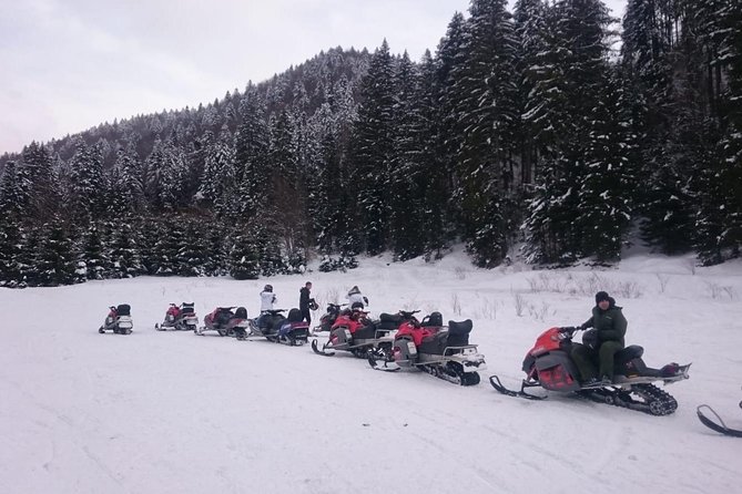 SnowMobiles Tour in Carpathian Mountains - A strong score with a few fair cautions