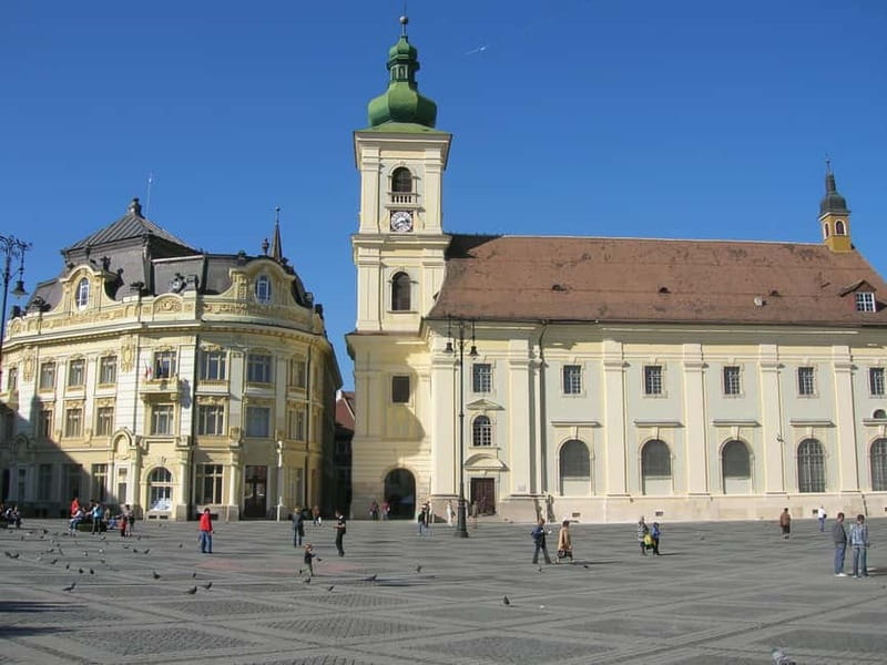 Tour of Sibiu - Church in Cristian - Village of Sibiel - Sibiu’s walls and three central squares
