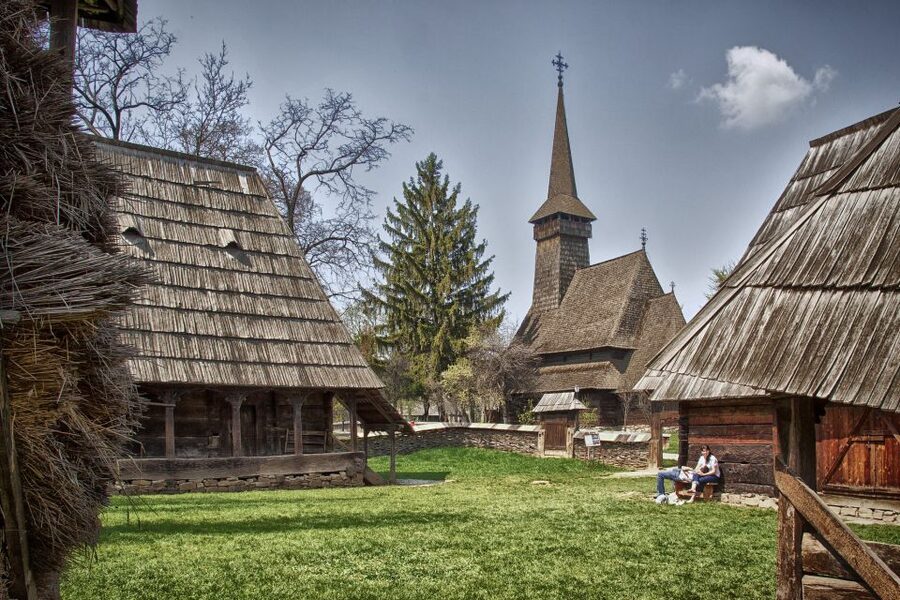 Traditions in Bucharest: Village Museum and Wine Tasting - Key points at a glance