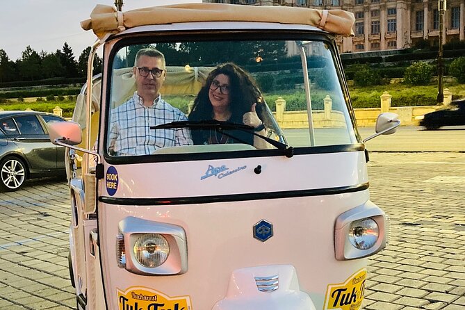 Tuk Tuk Bucharest Private Tour - Unique Experience. - Ateneul Român and Revolution Square