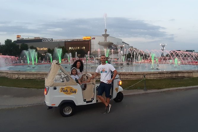 Tuk Tuk Bucharest Tour - Unique Experience in town! - Bucharest Fountains and Victory Square