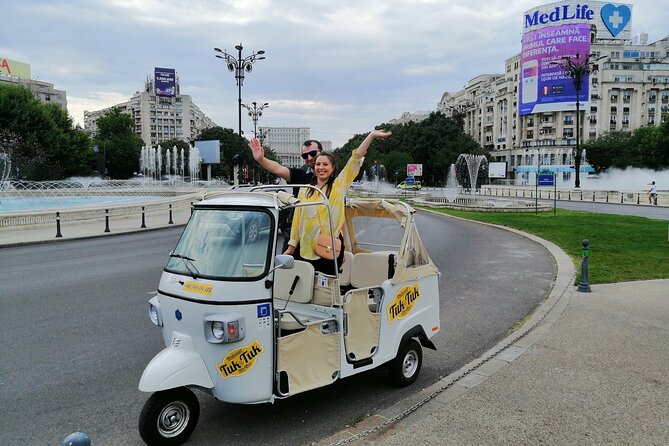 Tuk Tuk Bucharest Tour - Unique Experience in town! - Herastrau Park, the village museum, and Triumph Arch